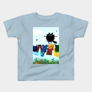 The Tightrope Walker Kids T-Shirt